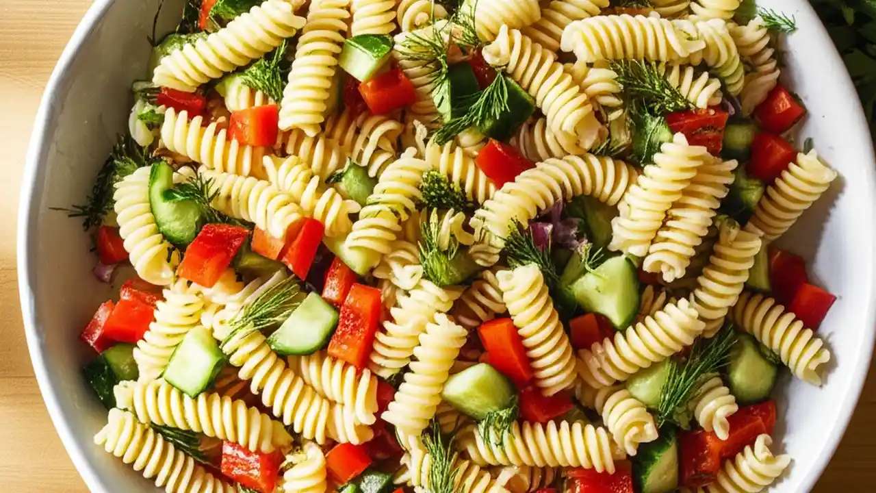 Secrets to the Best Lemon Herb Mediterranean Pasta Salad Recipe